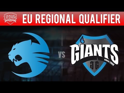 Roccat vs Giants Gaming ALL Games HIGHLIGHTS  Quarter final EU LCS Regional Qualifier S5 ROC vs GIA