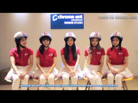 [KMDSubs][ENG] Crayon Pop Elsword Thisisgame.com Interview