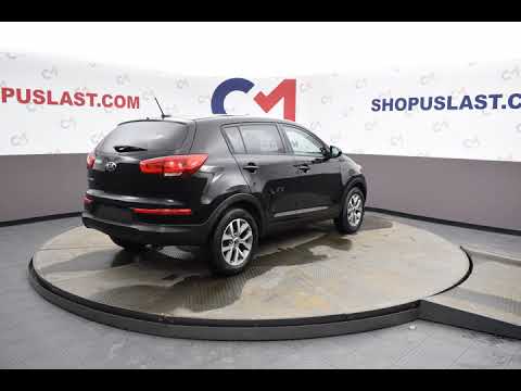 2014 Black Kia Sportage 4D Sport Utility #K1381A