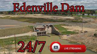 Edenville Dam Down River - Michigan - 24/7 HD Live Stream live webcam