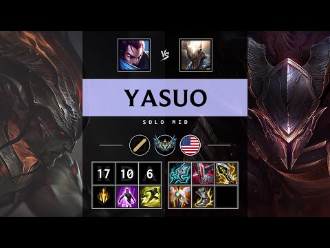 Yasuo Mid vs Pantheon - NA Challenger Patch 25.09