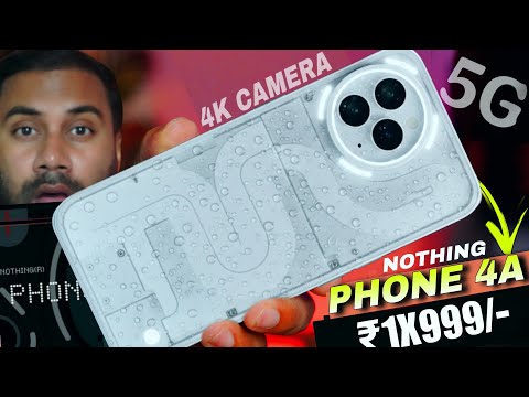 Nothing Phone 4A 5G Officially is Here 🔥