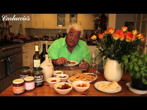 Antonio Carluccio prepares Puglian Antipasti
