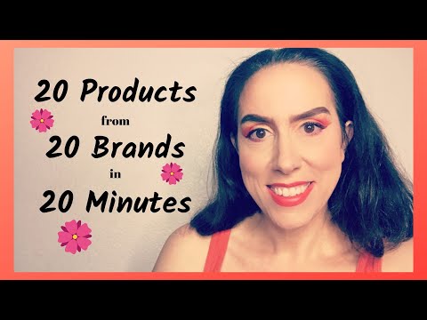 20 Products From 20 Brands in 20 Minutes