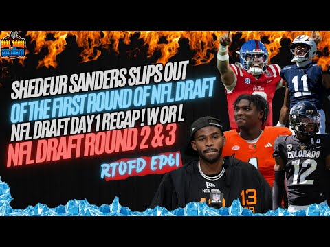 Draft Day DISASTER for Shedeur Sanders?! Full Recap of Day 1 Surprises