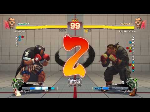 USF4 Ranked: PRBalrog (Balrog) vs. FightProvoker (Balrog)