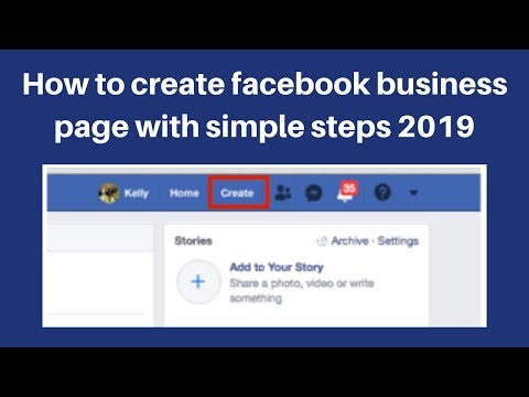 How to create facebook business page with simple steps 2019