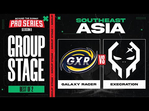 Galaxy Racer vs Execration Game 1 - BTS Pro Series 8 SEA: Group Stage w/ MLP & johnxfire