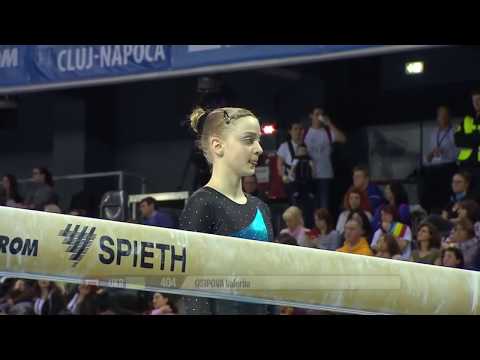 Valeriia Osipova BB Qual 2017 European Gymnastics Championships