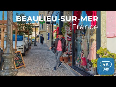 🇫🇷 Beaulieu-sur-Mer, Frankreich | Ein sanfter Spaziergang zwischen Meer und Licht | 4K