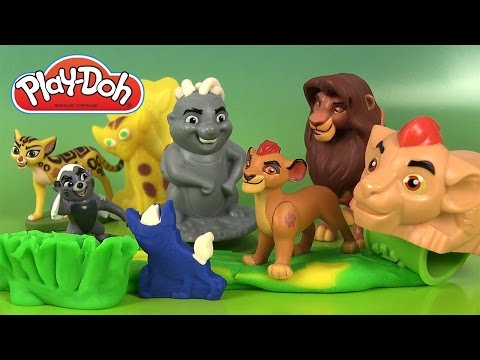 Pâte à Modeler Play Doh Garde du Roi Lion Kion et ses amis