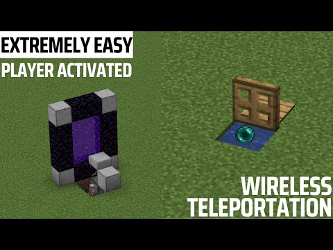 Wireless Teleportation using Fishing Rod | Dark | Minecraft 1.20+