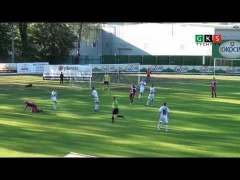 9. kolejka: Okocimski KS Brzesko - GKS Tychy 1:3. Skrót meczu
