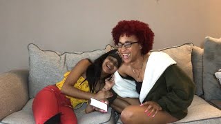 WHISPER CHALLENGE WITH MY BABY SISTER!!/LOSER GETS ROTTEN EGG