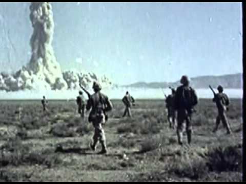 Atomic Bomb Blast Effects, military test subjects