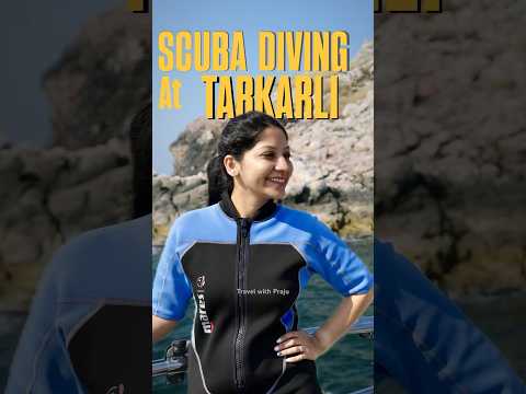 Scuba Diving in Tarkarli Malvan by MTDC #travel #scubadiving #tarkarli #malvan #shorts #travelvlog