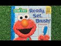Saturasi Books Pop Up Book Sesame Street Ready Set Brush