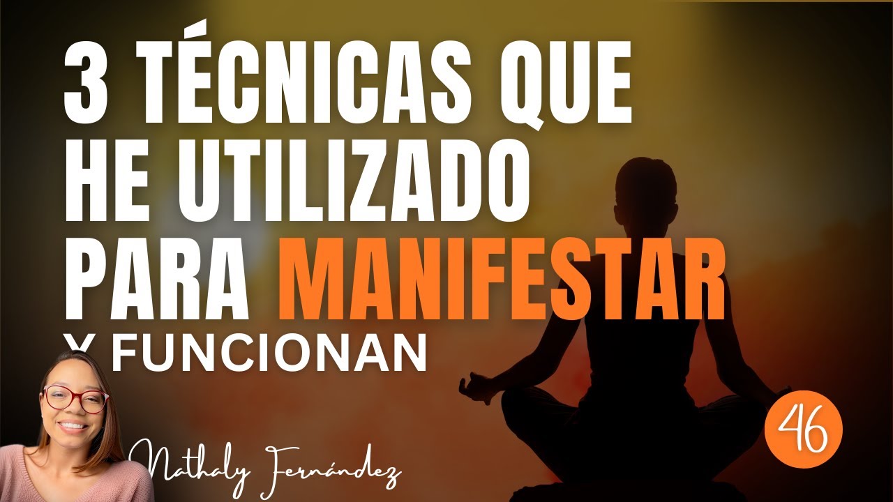 MANIFIESTA USANDO ÉSTAS 3 TÉCNICAS