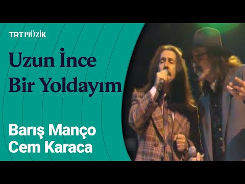 🎸 Efsaneler aynı sahnede | Barış Manço & Cem Karaca - Uzun İnce Bir Yoldayım #AnadoluRock