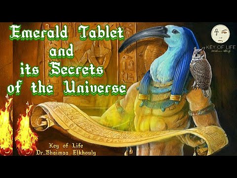 Thoth Emerald Tablets/ Its Secrets Of The Universe/ 7 Hermetic Principles/ Ancient Secret Knowledge