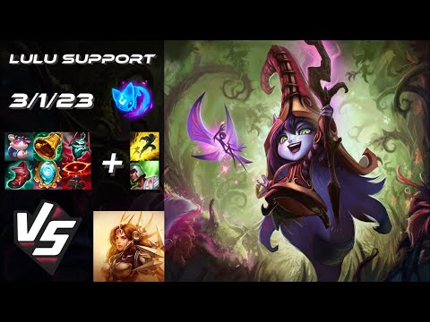 SUPPORT Lulu vs Leona - EU Challenger Patch 14.14