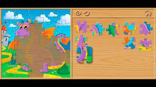 🐉 Purple Dragon Jigsaw Puzzle - Jigsaw Puzzles for Kids Walkthrough