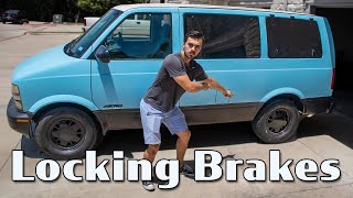 The Drum Brakes on my Astro Van Has been locking up for far too long, let