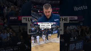 Jokić on Why He Never Stops Trying to Win: “I Love Basketball”