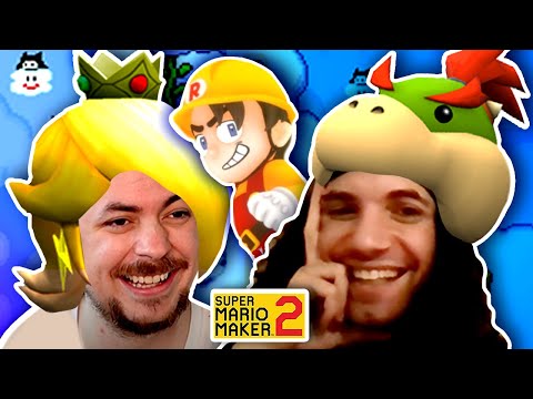 Together IN THE SAME ROOM for more torture! | Mario Maker 2 [18]