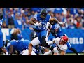 Chris Rodriguez Kentucky Wildcats Running Back 2022 Senior Highlights