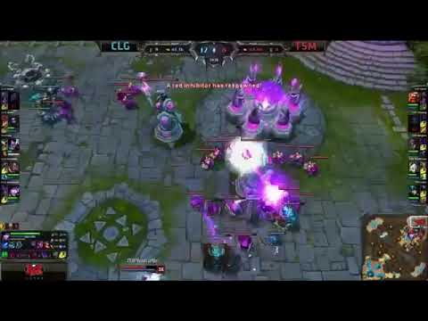CLG Doublelift Lucian VS TSM Wildturtle Tristana Highlights   2014 NA LCS Summer W8D1 HQ