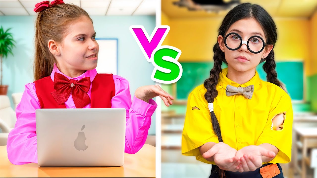 Rich vs Poor stories about diversity and bullying among kids