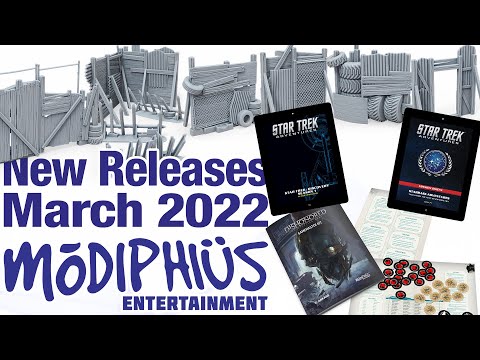Modiphius New Releases - March 2022