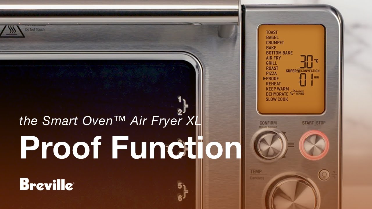 Preset Cooking Functions - Proof