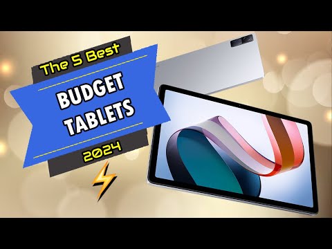 The 5 BEST Budget Tablets to buy in ⚡ 2024 ⚡