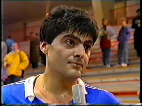 Campionato 1988/89: Cividin Trieste - Met-Eur Teramo. Servizio RTA Trieste