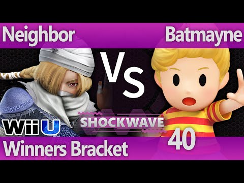 SW 40 - Neighbor (Sheik) vs Batmayne (Lucas) - Winners Bracket