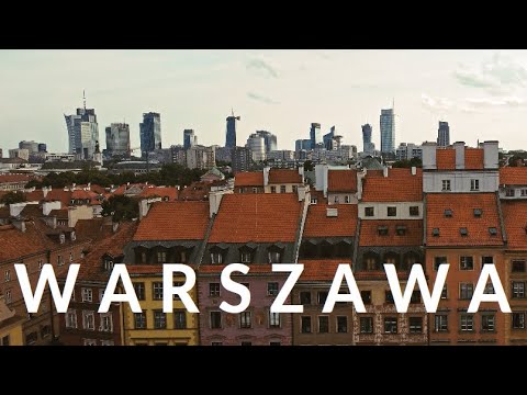 Warsaw: The Old Town [FromAbove] [4K]