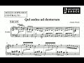 Qui sedes ad dexteram (Gloria in D, major) by Antonio Vivaldi. PIANO Accompanyment