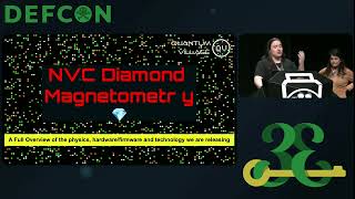 DEF CON 33 - Building the first open source hackable Quantum Sensor - Mark Carney, Victoria  Kumaran