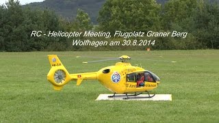 preview picture of video '1.  RC Helicopter Meeting, Flugplatz Graner Berg Wolfhagen von tubehorst1'