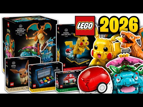 LEGO Pokémon Sets OFFICIALLY Revealed
