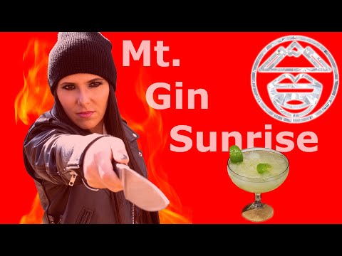 Quick and Easy Mt. Gin Sunrise Cocktail | Twitch.TV/ItsAlisonR