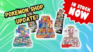 Pokemon Shop Update 2025! What do we have in Stock!?