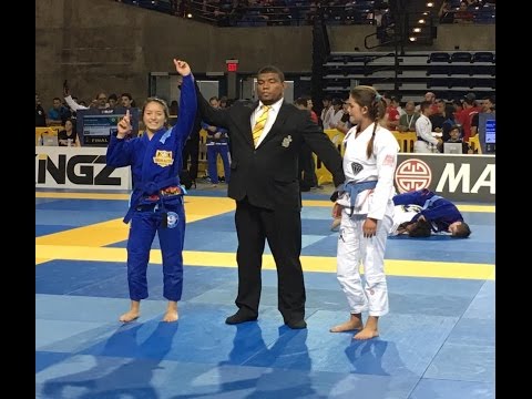 Jessie Crane X Isabella Flores 2017 IBJJF Pan Jiu Jitsu - Semi Final