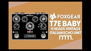 Video thumbnail for MusicMaker Presents - FOXGEAR T7E BABY ECHO by Musicmaker