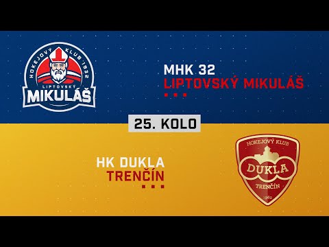25.kolo MHK 32 Liptovský Mikuláš - Dukla Trenčín HIGHLIGHTS