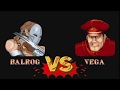 Street Fighter 2 World Warrior Boss Hack Vega Balrog