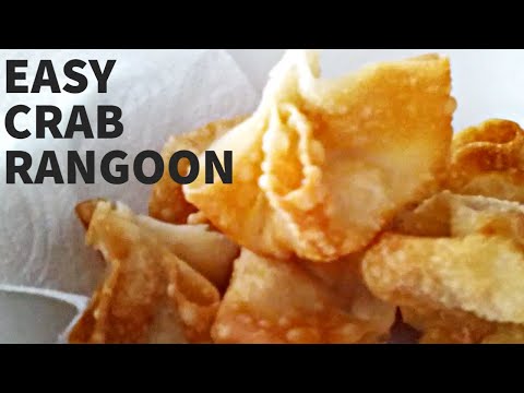 How To Make Crab Rangoon | Crispy Crab and Cream Cheese | Wonton Recipe | Chef and More
