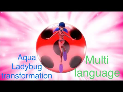 Aqua Ladybug Transformation Multi language (35 Versions)